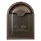 Architectural Mailboxes Mailbox, Rubbed Bronze, Post Mount, Medium 8830RZ-10 - alternate 6
